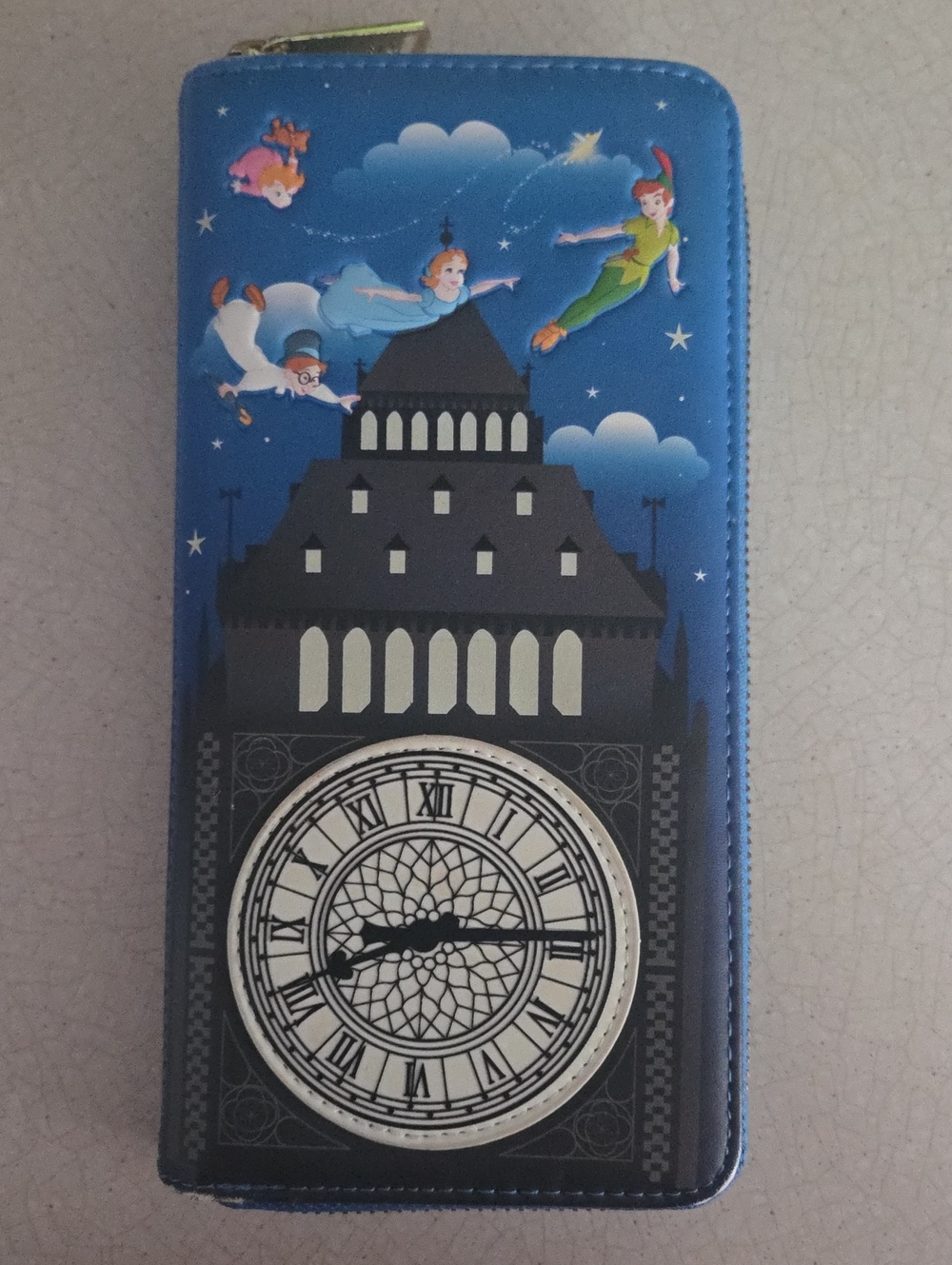 Loungefly Blue Peter Pan Clock Tower Wall Art